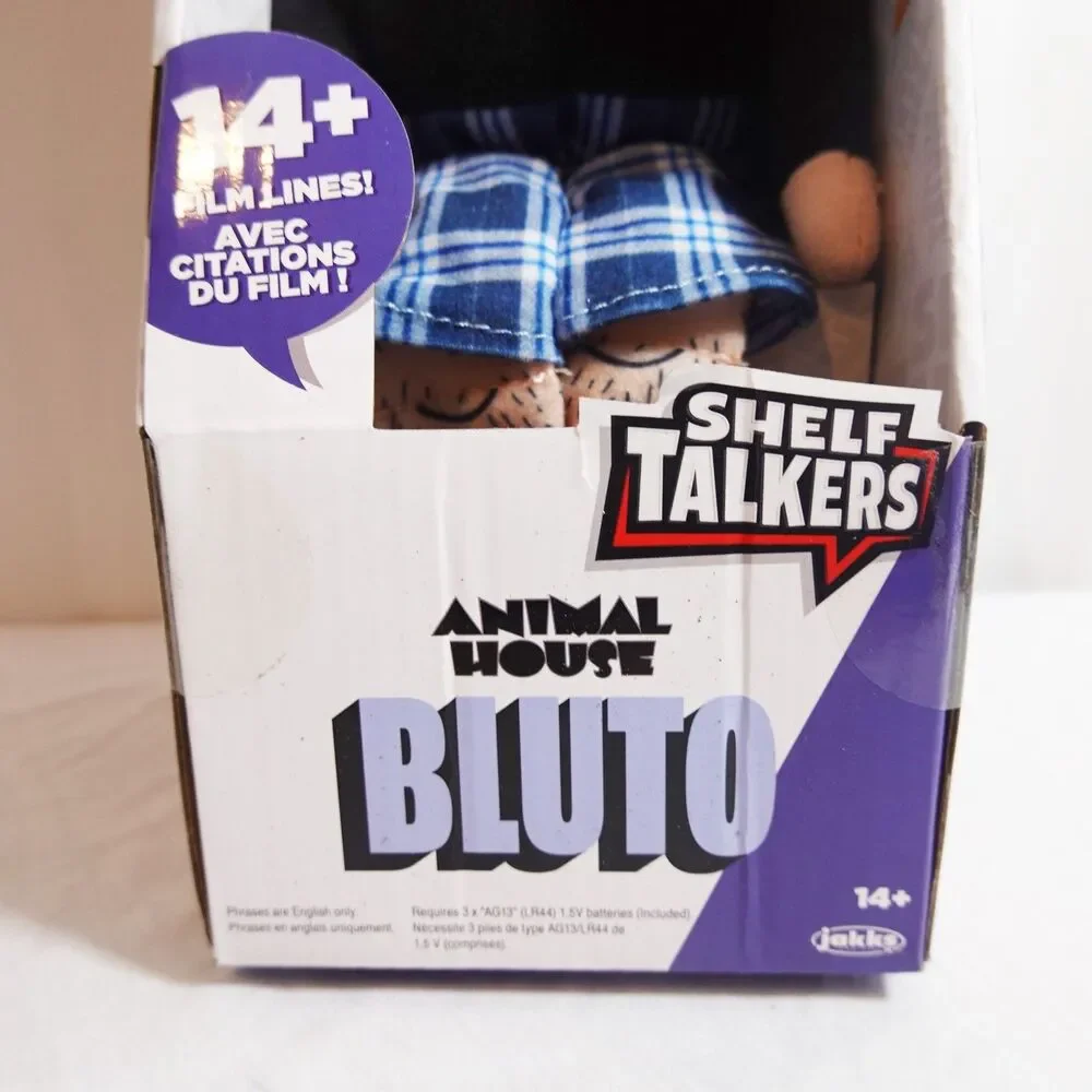 Shelf Talkers Bluto 12 in Talking Plush – Animal House Movie Pull-String Toy
